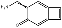 Bicyclo[4.2.0]octa-1,5,7-trien-3-one, 4-(aminomethylene)- (9CI) 结构式