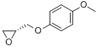 (2R)-2-[(4-METHOXYPHENOXY)METHYL]OXIRANE 结构式