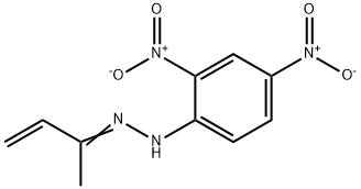 METHYLVINYLKETONE 2,4-DINITROPHENYLHYDRAZONE 结构式