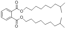 邻苯二甲酸二异癸酯 结构式