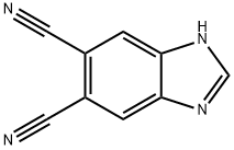 1H-Benzimidazole-5,6-dicarbonitrile(9CI) 结构式