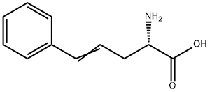 L-苯乙烯基丙氨酸 结构式