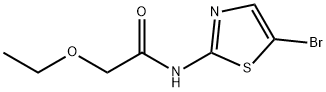 Acetamide,  N-(5-bromo-2-thiazolyl)-2-ethoxy- 结构式
