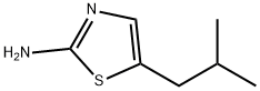 5-(2-甲基丙基)-1,3-噻唑-2-胺 结构式