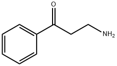 3-氨基-1-苯基丙烷-1-酮 结构式