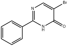 2-苯基-5-溴-4-羟基嘧啶 结构式