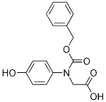 (ALPHAS)-4-羟基-ALPHA-[[(苯基甲氧基)羰基]氨基]苯乙酸 结构式