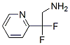 2,2-DIFLUORO-2-PYRIDIN-2-YLETHANAMINE 结构式