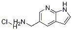 (1H-PYRROLO[2,3-B]PYRIDIN-5-YL)METHANAMINEHCl 结构式