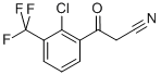 BENZENEPROPANENITRILE, 2-CHLORO-B-OXO-3-(TRIFLUOROMETHYL)- 结构式