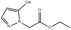 1H-Pyrazole-1-aceticacid,5-hydroxy-,ethylester(9CI) 结构式