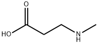 3-甲氨基丙酸 结构式