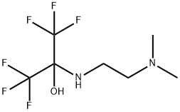 2-[(2-Dimethylaminoethyl)amino]-1,1,1,3,3,3-hexafluoro-2-propanol 结构式