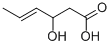 trans-3-Hydroxyhex-4-enoic acid, min. 95 % (1H-NMR) 结构式