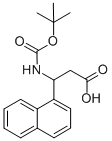 3-((tert-Butoxycarbonyl)amino)-3-(naphthalen-1-yl)propanoicacid