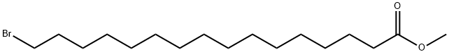 16-溴十六烷酸甲酯 结构式