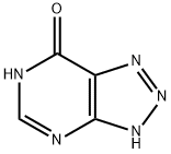 阿扎次黄嘌呤 结构式