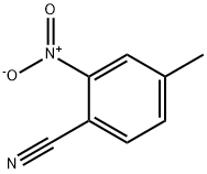 4-甲基-2-硝基苯腈 结构式