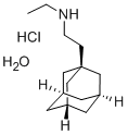 1-(2-Ethylaminoethyl)adamantane hydrochloride hydrate 结构式