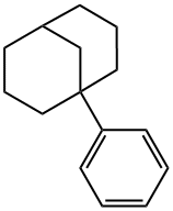 1-Phenylbicyclo[3.3.1]nonane 结构式