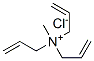 N-甲基-N,N,N-三丙烯基氯化铵 结构式