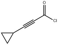 2-Propynoyl chloride, 3-cyclopropyl- (9CI) 结构式