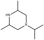 Piperazine, 3,5-dimethyl-1-(1-methylethyl)- (9CI) 结构式