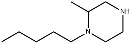 Piperazine, 2-methyl-1-pentyl- (8CI,9CI) 结构式