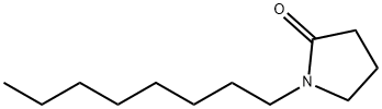N-辛基吡咯烷酮 结构式