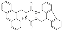 FMOC-D-ANTHRYLALANINE 结构式