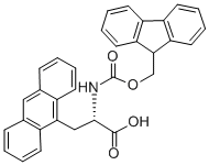 N-FMOC-S-9-蒽基丙氨酸 结构式