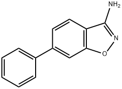 6-苯基苯并[D]异恶唑-3-胺 结构式
