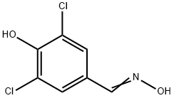 3,5-DICHLORO-4-HYDROXYBENZALDEHYDE OXIME 结构式