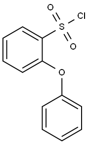 2-phenoxybenzene-1-sulfonyl chloride 结构式