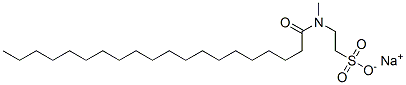 2-[Methyl(1-oxoicosyl)amino]ethanesulfonic acid sodium salt 结构式