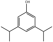 3,5-双(1-甲基乙基)苯酚 结构式