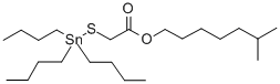 isooctyl [(tributylstannyl)thio]acetate 结构式