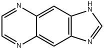 1H-Imidazo[4,5-g]quinoxaline(8CI,9CI) 结构式