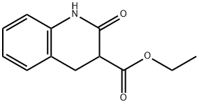 乙基-2 - 氧代-1,2,3,4 - 四氢喹啉-3 - 羧酸乙酯 结构式