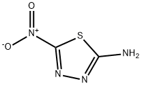 1,3,4-Thiadiazol-2-amine,  5-nitro- 结构式