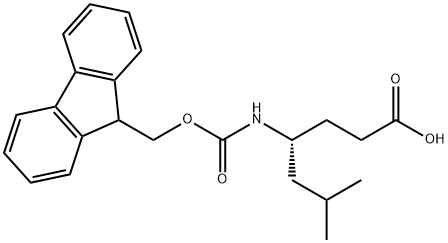 (R)-4-((((9H-Fluoren-9-yl)methoxy)carbonyl)amino)-6-methylheptanoicacid