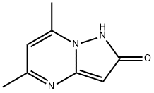 5,7-DIMETHYLPYRAZOLO[1,5-A]PYRIMIDIN-2-OL 结构式