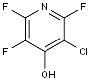 3-CHLORO-2,5,6-TRIFLUORO-4-PYRIDINOL 结构式