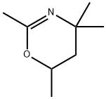5,6-二氢-2,4,4,6-四甲基-4H-1,3-恶嗪 结构式