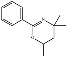 5,6-二氢-2-苯基-4,4,6-三甲基-1,3(4H)-恶嗪 结构式