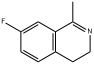 Isoquinoline, 7-fluoro-3,4-dihydro-1-methyl- (9CI) 结构式