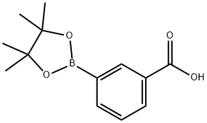 3-羧基苯硼酸频那醇酯 结构式