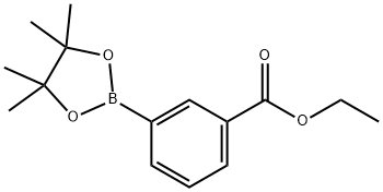 3-(4,4,5,5-四甲基-1,3,2-二氧硼戊环-2-基)苯甲酸盐 结构式