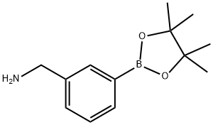 3-氨基甲基苯硼酸频哪醇酯 结构式