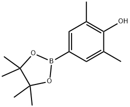 2,6-二甲基-4-(4,4,5,5-四甲基-1,3,2-二氧硼烷-2-YL)苯酚 结构式